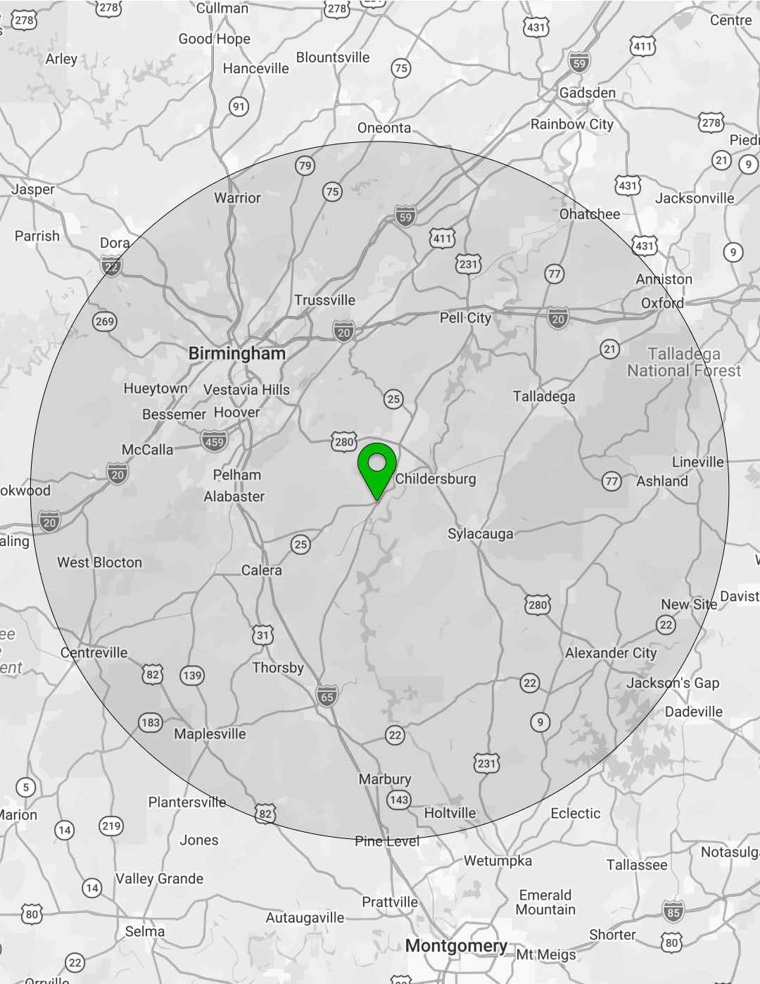 map half